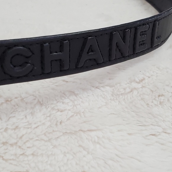 Skinny authentic Chanel belt - Picture 3 of 6